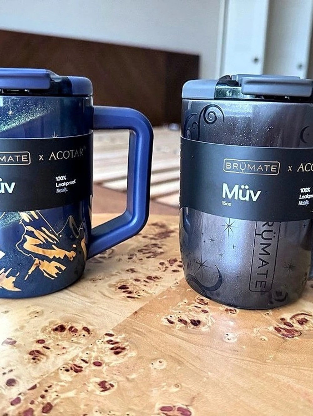 BrüMate x ACOTAR Müv 15 fl oz Travel Mug - Starfall Cursebreaker Mugs BUNDLE
